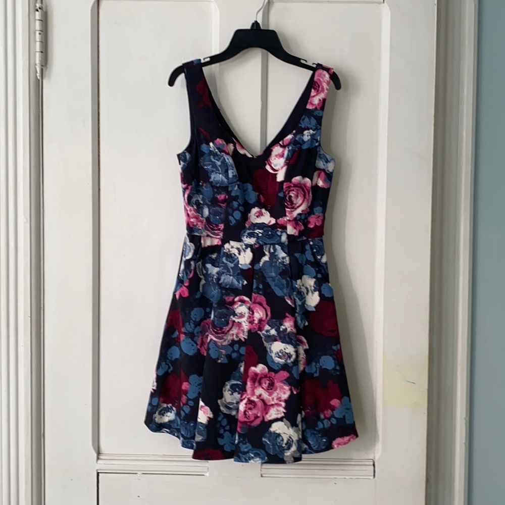 Trixxi Homecoming Prom junior floral dress size 3